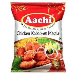 50g Aachi Chicken Kabab and 65 masala