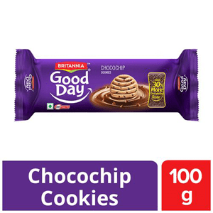 100g Britannia Good Day Chocochip Cookies