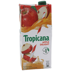 1L Tropicana fruit juice delight - apple