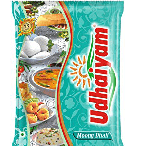 Udhaiyam Dhall - Moong 500 g Pouch