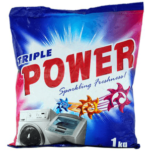 1 kg - Power Detergent Powder Triple Power