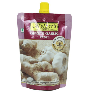 200 g Pouch Mothers Recipe Paste - Ginger and Garlic