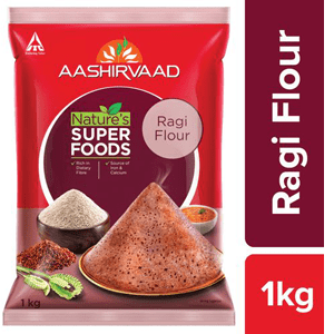 1 kg Pouch - Aashirvaad Ragi Flour
