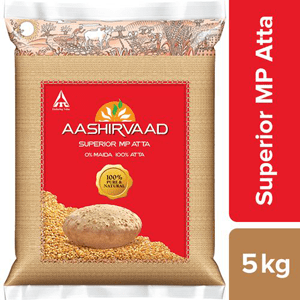 5 kg Pouch - Aashirvaad Atta Whole Wheat