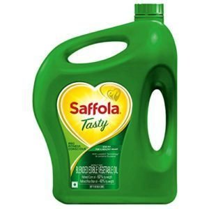 #1 Best Saffola Tasty Corn Based Blended Oil 5L
